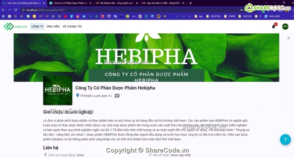 tuyển dụng,Website Website tuyển dụng,đồ án,fullbaocao